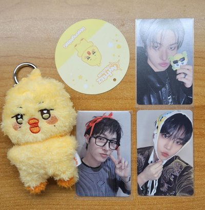 ATEEZ ANITEEZ潦草蹦旼+3張卡 旼琦 鍾浩