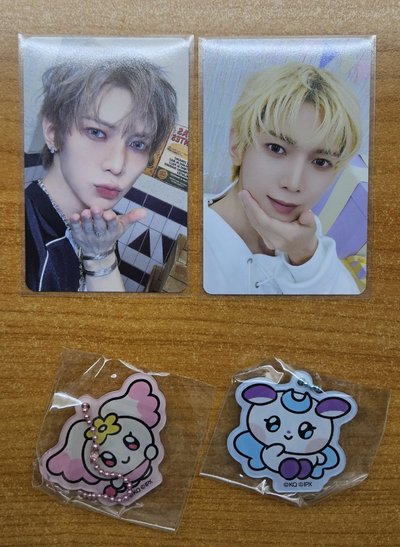ATEEZ GH5隨機卡+MIGHTEEZ滿額卡 噹呦鍾呦吊飾 呂尚