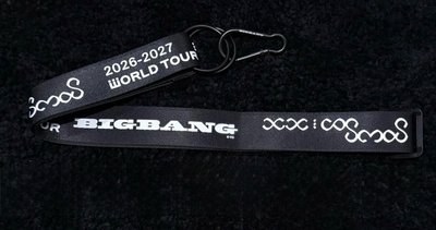 Bigbang 20週年黑色手燈背帶