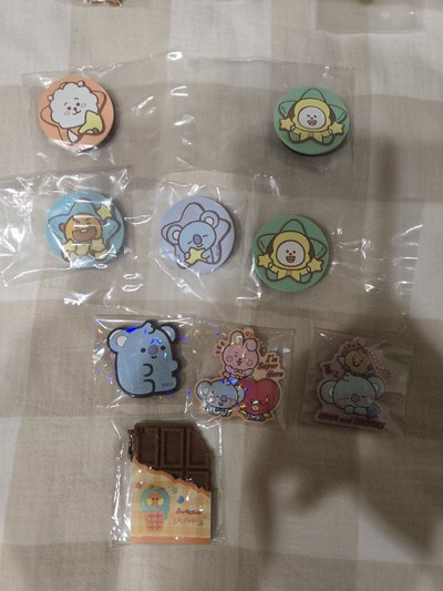【現貨】一番賞 吊飾 手機支架 BT21