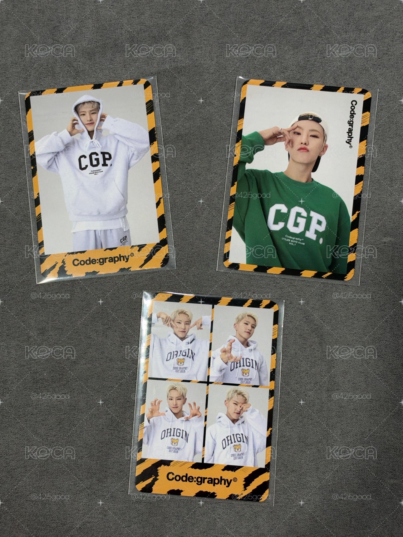 HOSHI 代言卡 x CGP 黃版set