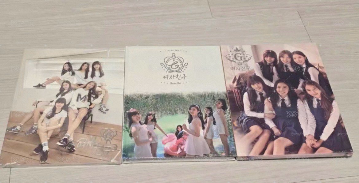 代購 gfriend 早期專輯 出道專輯 迷一 迷二 迷三 玻璃珠