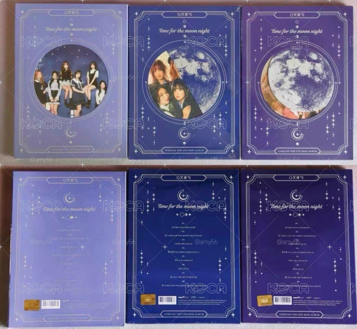 代購 gfriend 迷六 專輯 time for the moon night