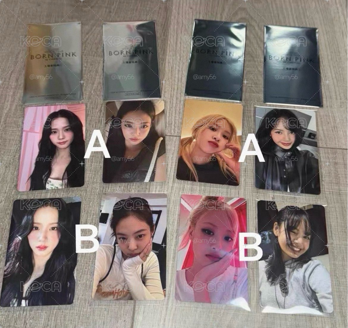 代購 blackpink 八週年 電影卡 第一週 第二週