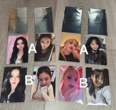 代購 blackpink 八週年 電影卡 第一週 第二週