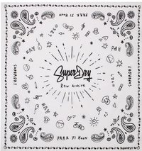 Superdry 頭套頭巾 白色