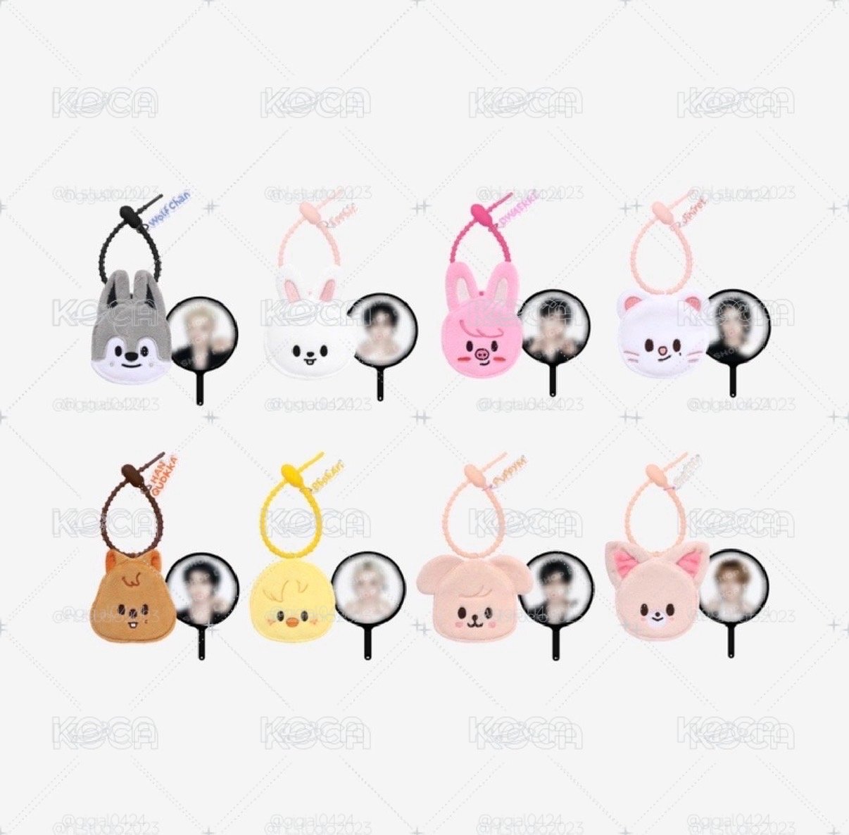 SKZ 四巡場週 小扇吊飾 辰