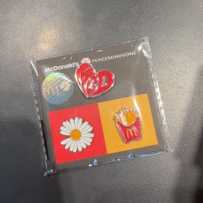 GD麥當勞徽章(已買到當天出貨)