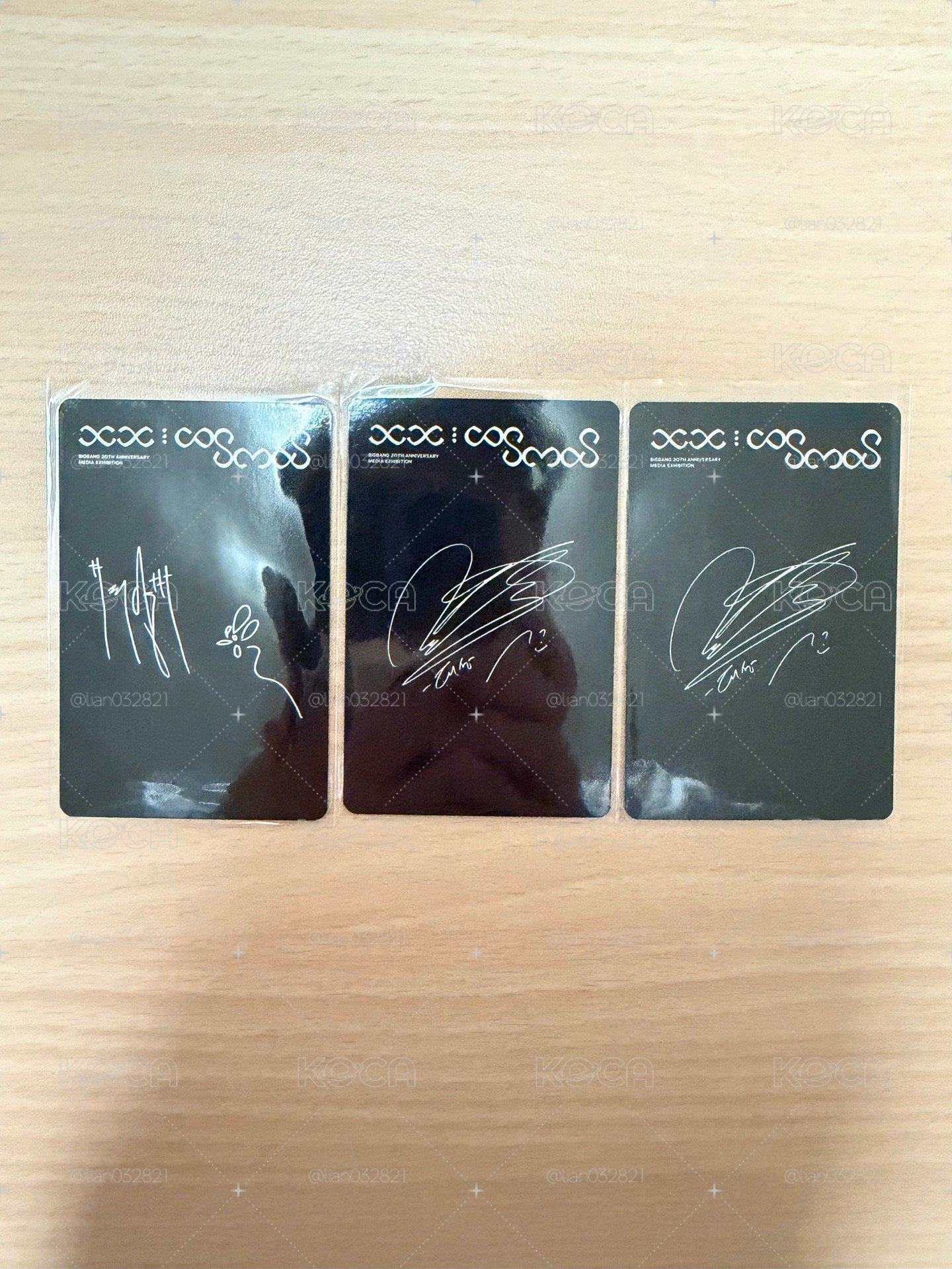 BIGBANG展覽入場卡/滿額卡