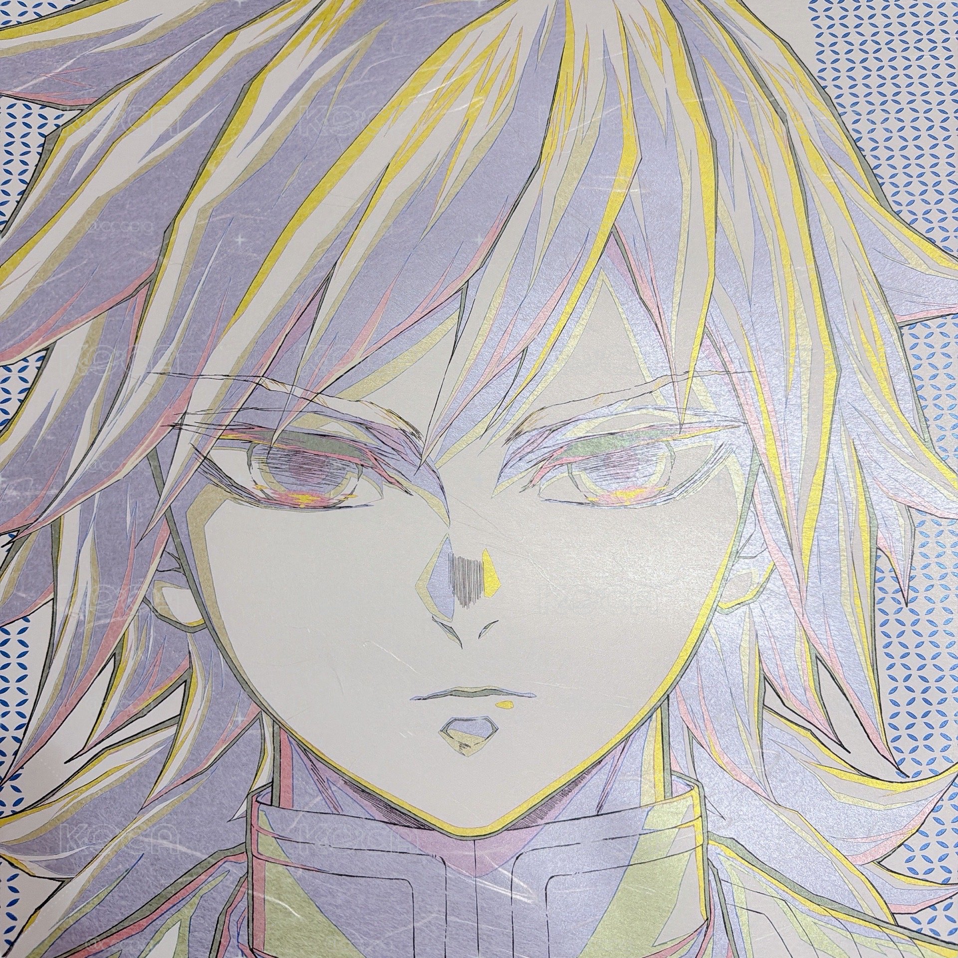 鬼滅之刃 富岡義勇 柱展 線稿海報 B2