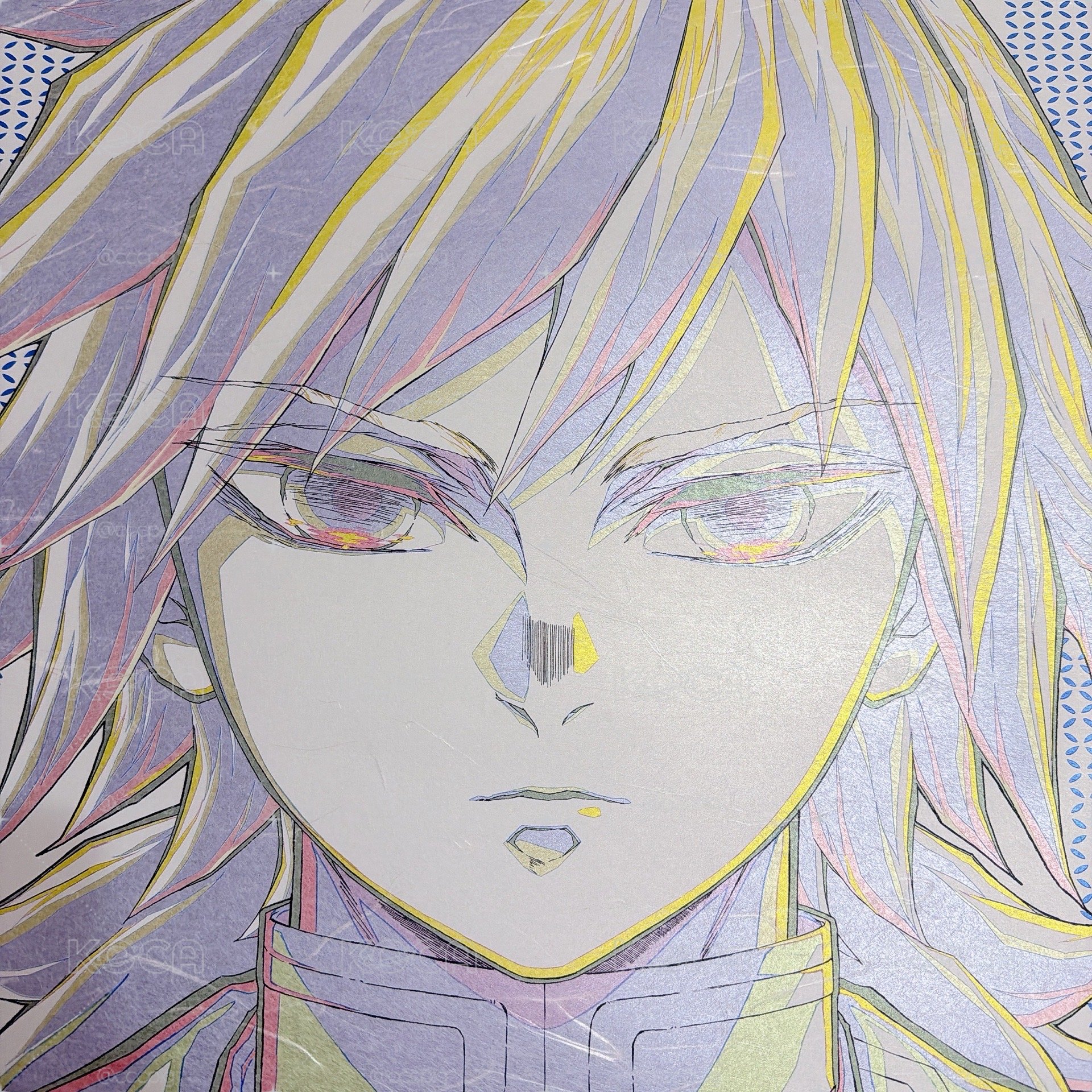 鬼滅之刃 富岡義勇 柱展 線稿海報 B2