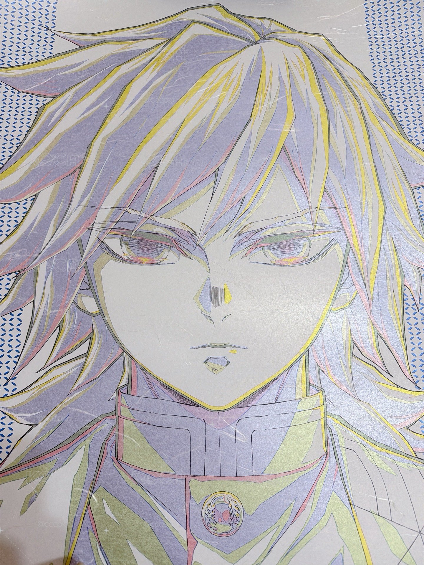 鬼滅之刃 富岡義勇 柱展 線稿海報 B2