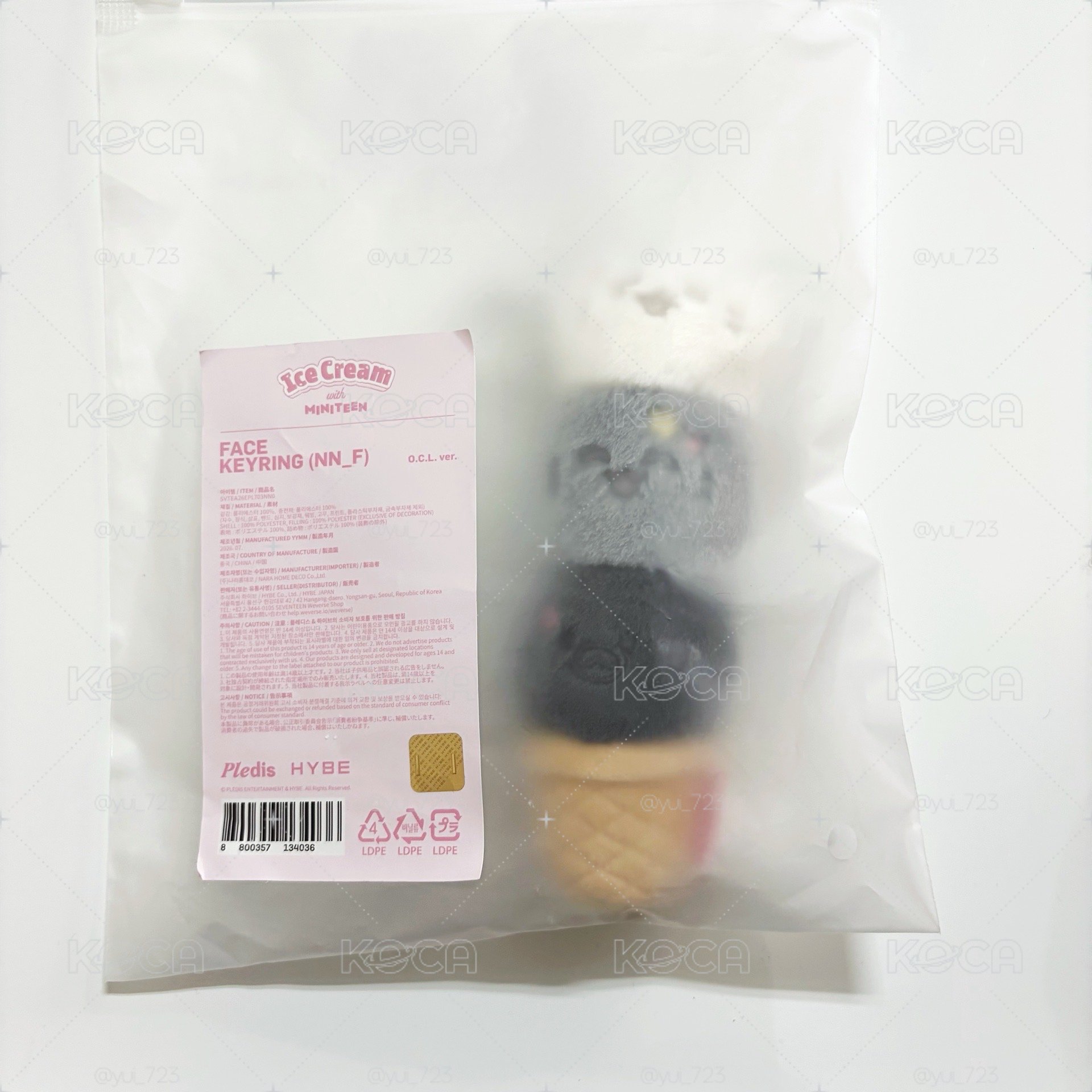 夏日MINITEEN 鑰匙圈吊飾 俊