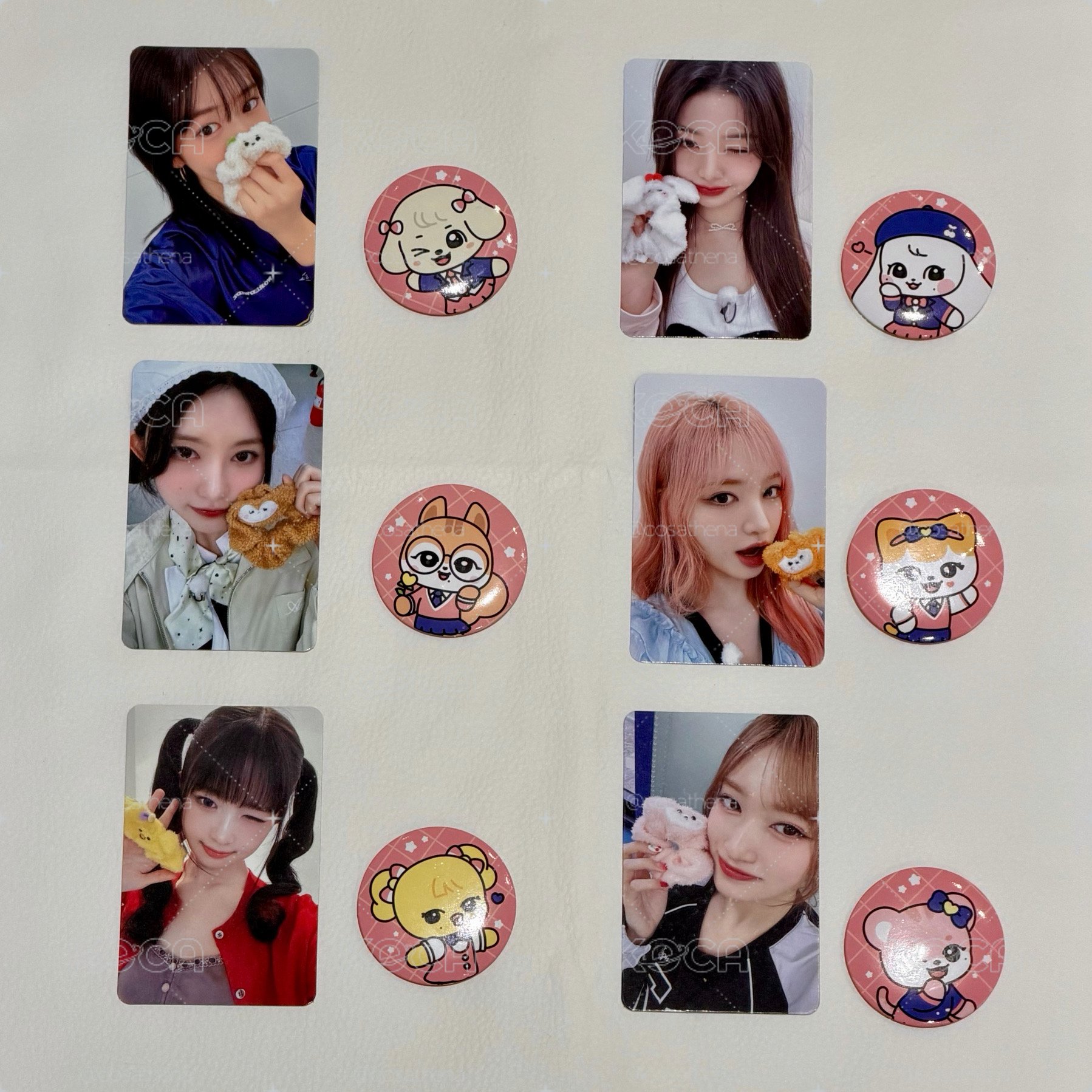 🎀一組$900/單成員 台灣快閃滿額卡*1+徽章*1 IVE MINIVE SCHOOL