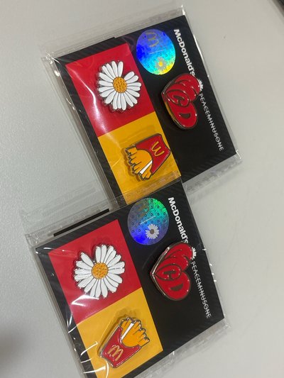 權志龍GD 麥當勞 徽章 