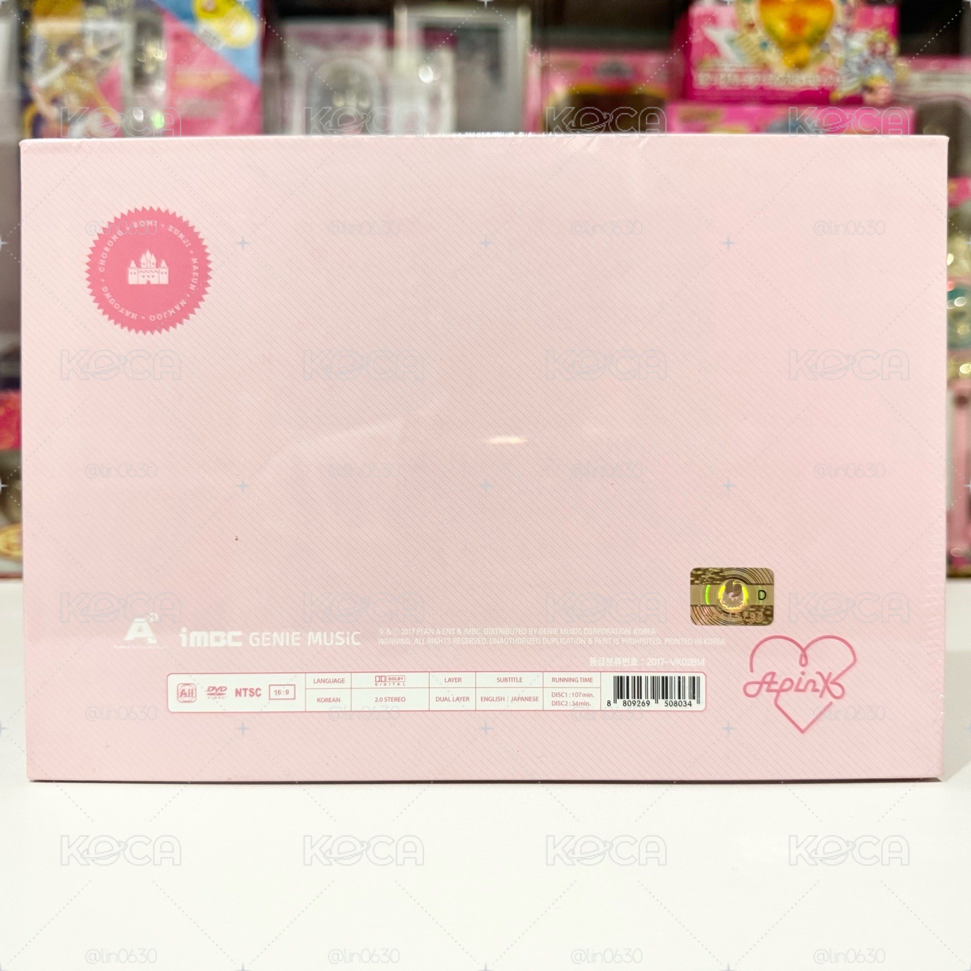 全新未拆 APINK PINK PARTY 演唱會 DVD