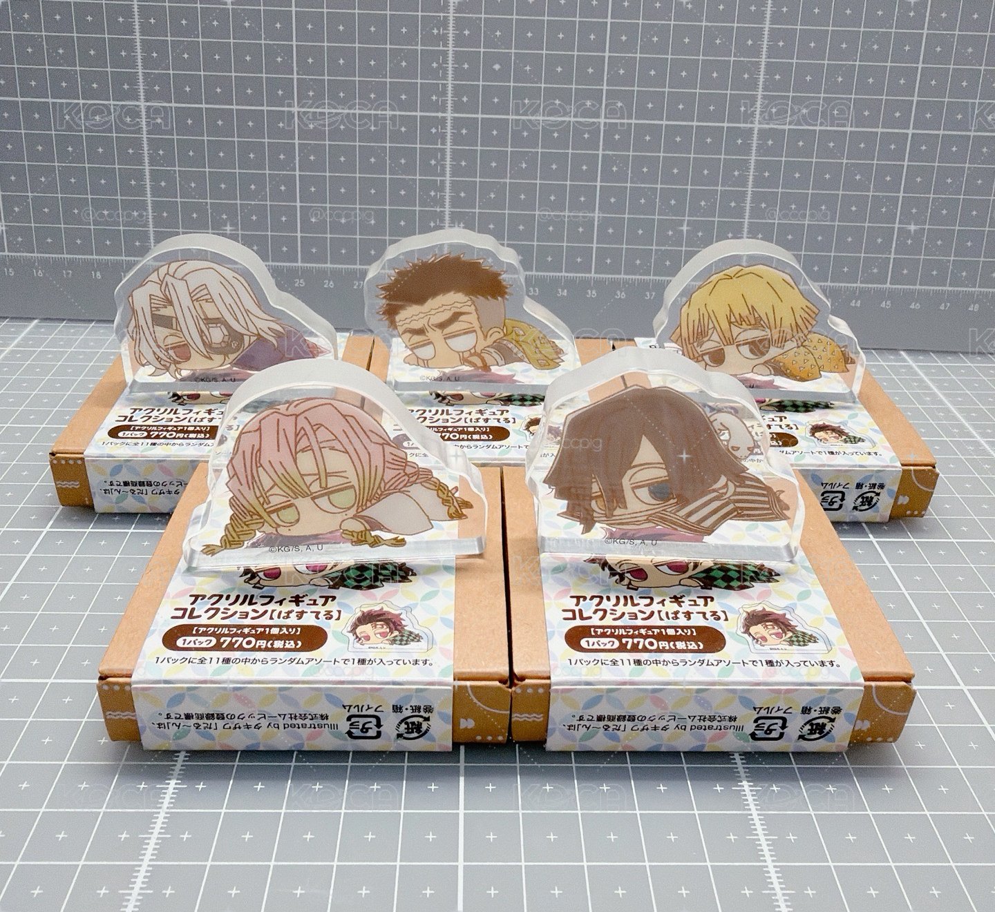 鬼滅之刃 movic 飯友 伊黑 蜜璃 天元 行冥 善逸