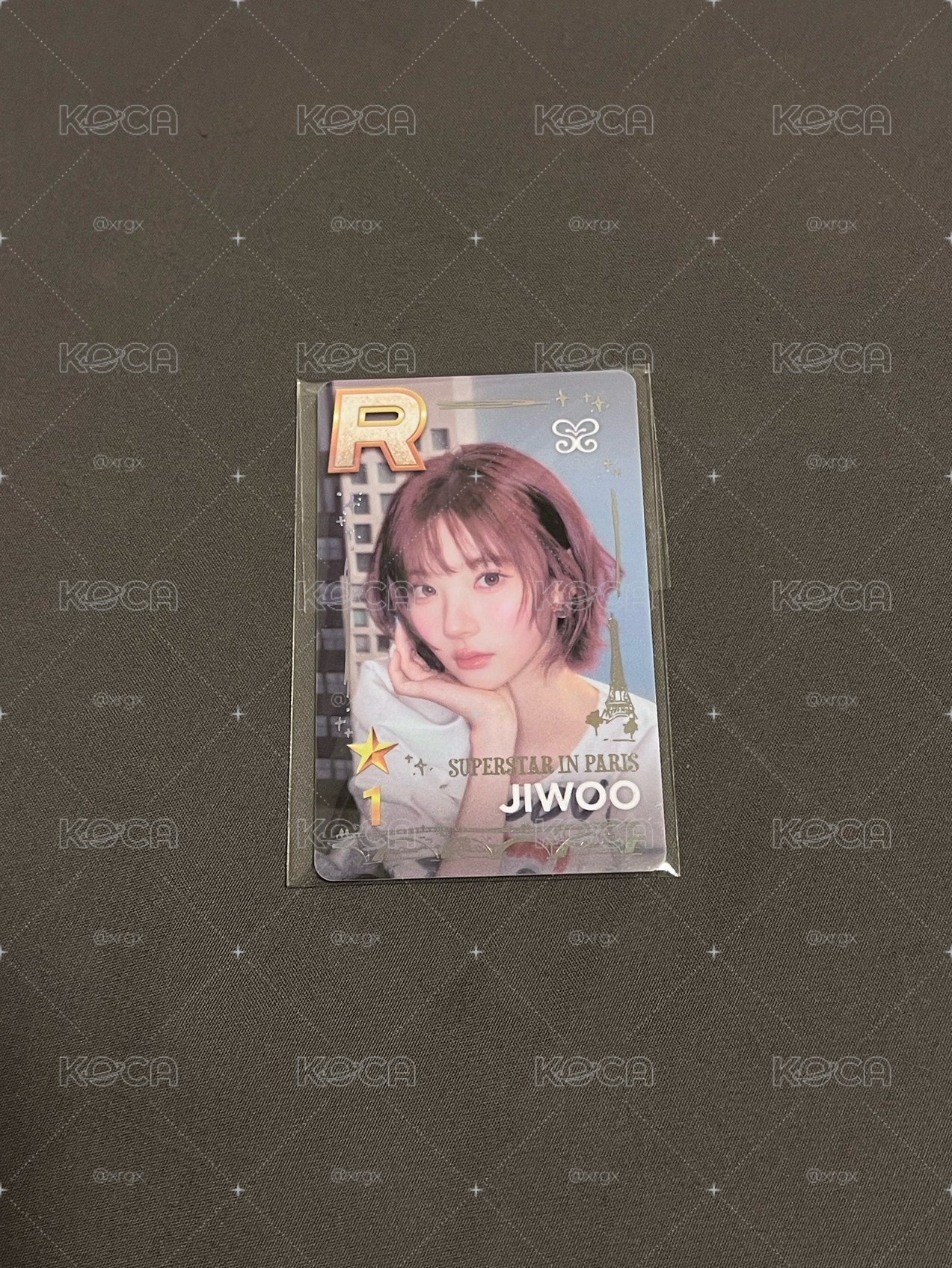Rude! 巴黎遊戲卡 Jiwoo 未拆