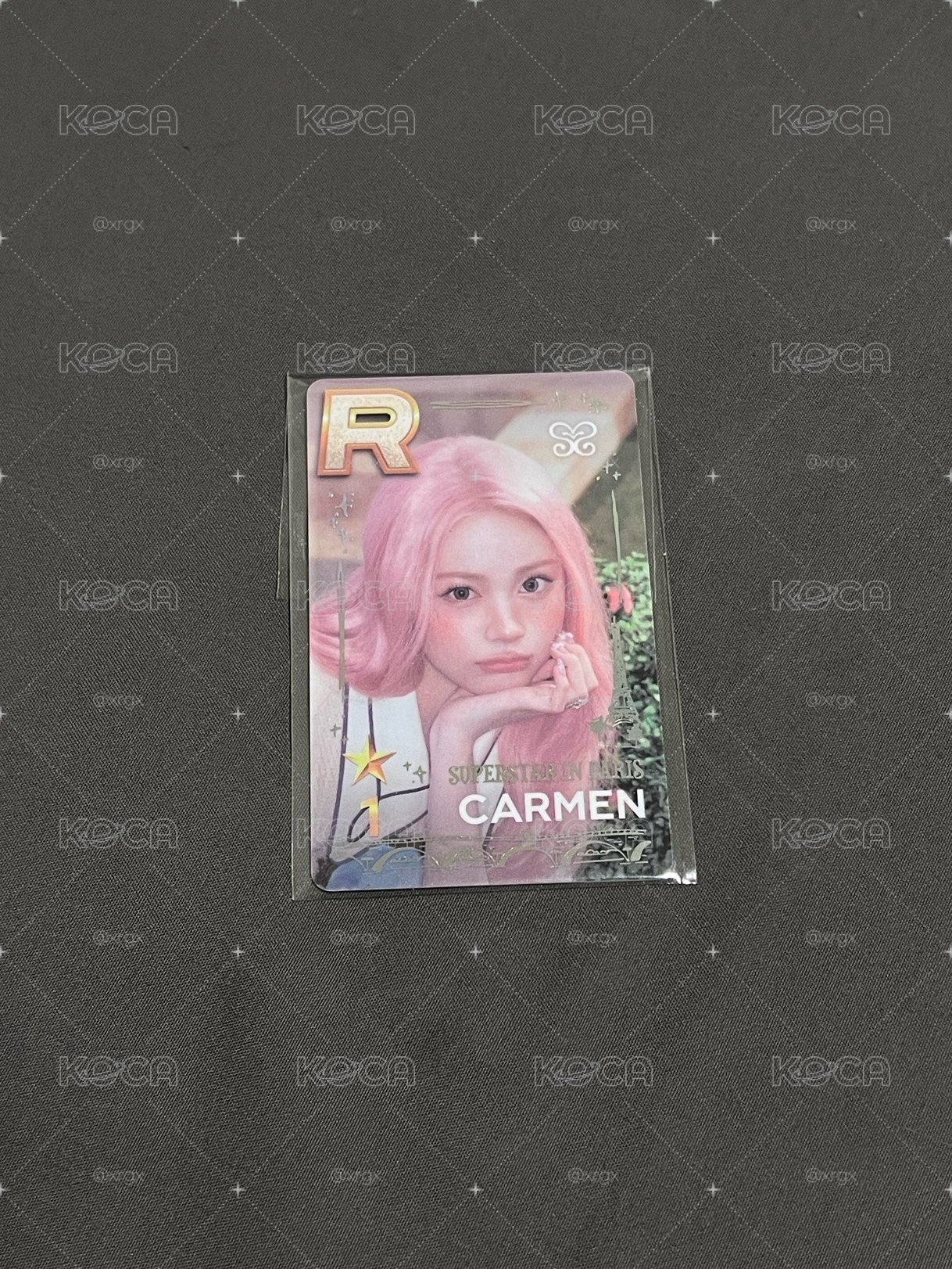 Rude! 巴黎遊戲卡 Carmen 未拆
