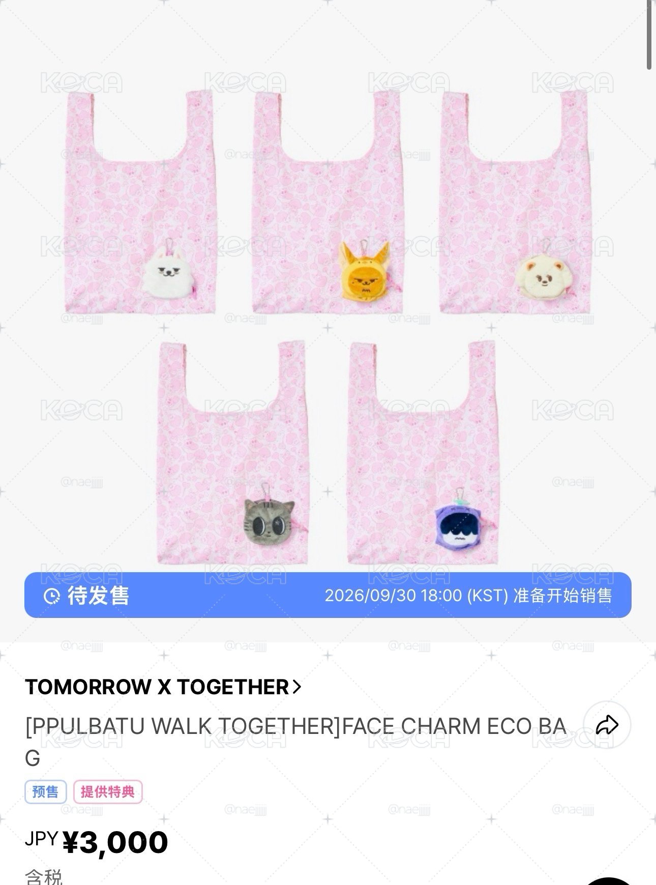 ［代購/不二補］PPULBATU WALK TOGETHER