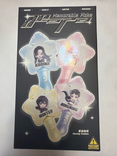 現貨 aespa POPMART 發光吊飾 全新未拆