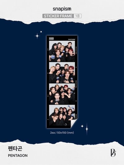 代印 pentagon snapism+人生四格