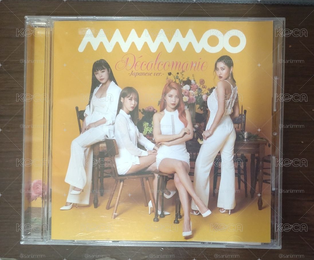 MAMAMOO DECALCOMANIE 日版通常盤（無卡）