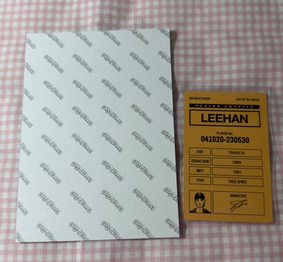 leehan 專卡➕明信片