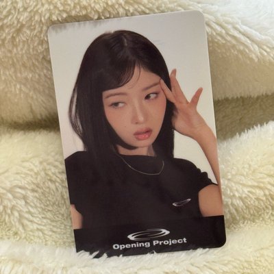 .ᐟ.ᐟ現貨.ᐟ.ᐟ♡Opening Project 代言雙面卡 怜