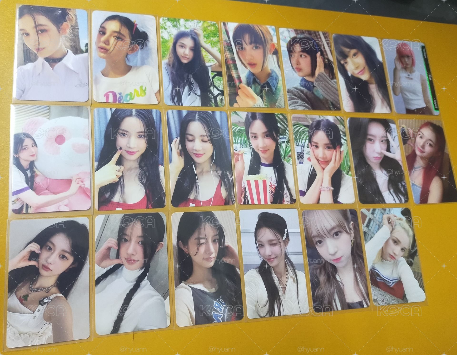 如圖所有卡一起競標 NewJeans/tripleS/Apink/H1-KEY/ILLIT/ITZY/Kep1er