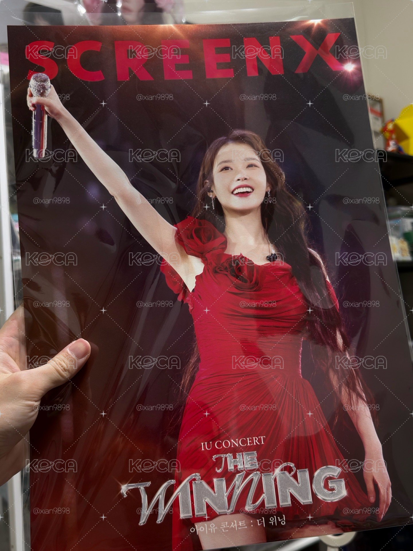 IU THE WINNING 電影 2025 重映版 SCREENX 海報 
