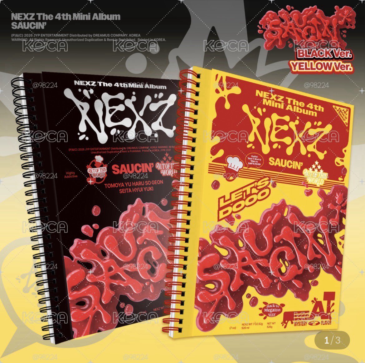 NEXZ SAUCIN’ 專輯（MAKESTAR特典含專）