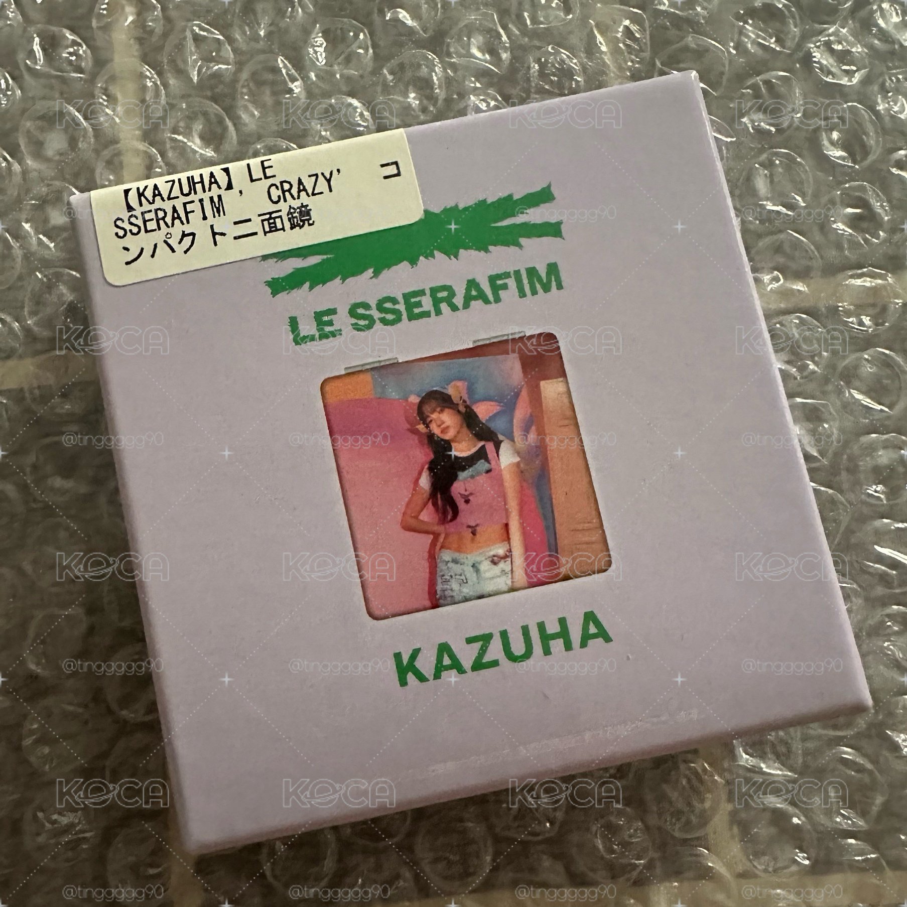 LE SSERAFIM “CRAZY”兩面鏡-KAZUHA