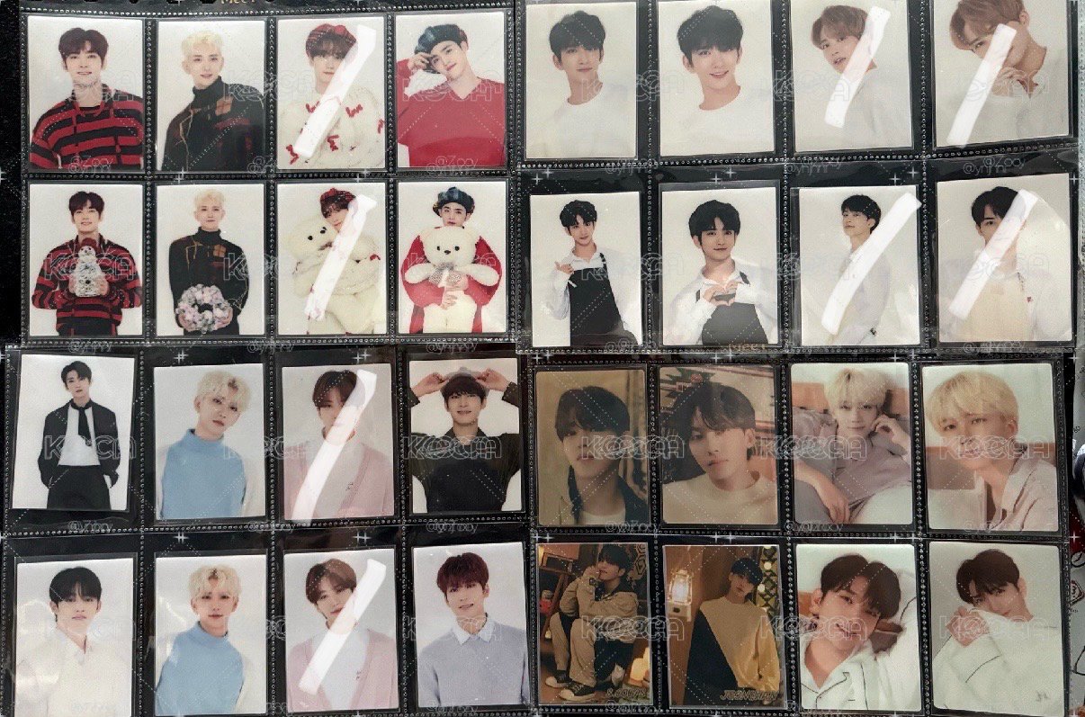 拆 SVT 歷年咖啡廳特典卡