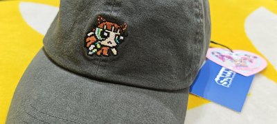【吊牌未拆全新未使用】NewJeans 飛天小女警聯名棒球帽 - Haerin貓貓THE POWERPUFF GIRLS