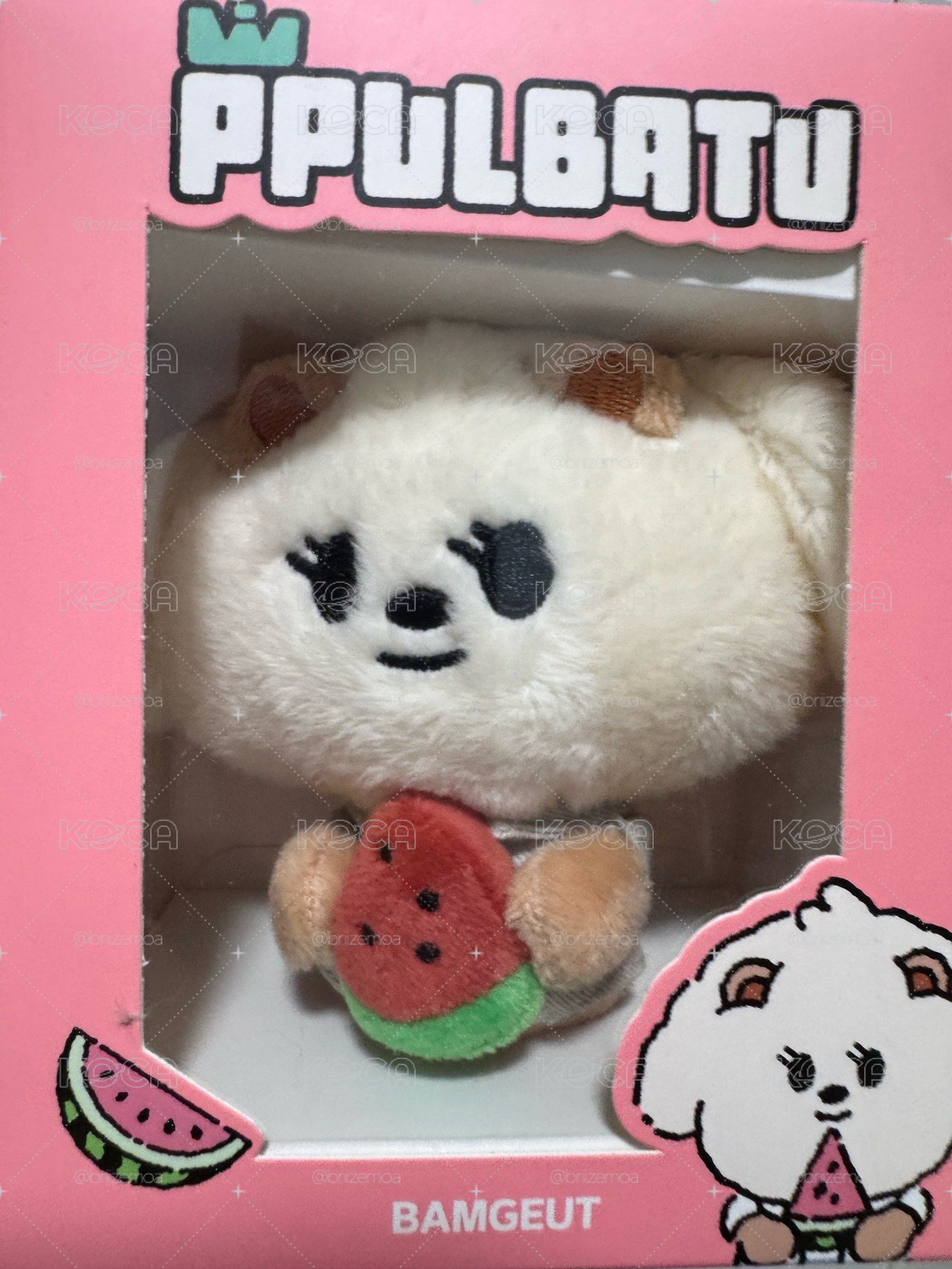 PPULBATU夏日 娃娃玩偶 西瓜黃春 栗嘻