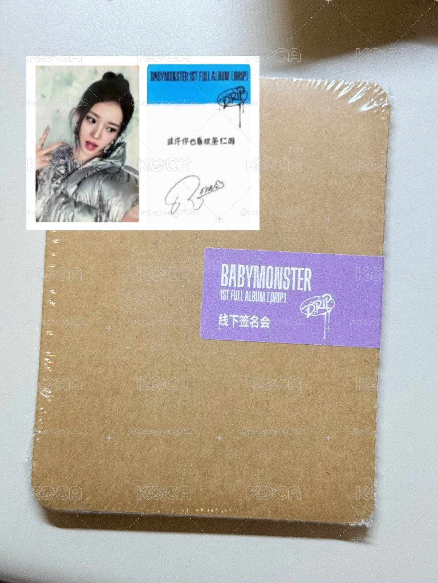 BM 京東簽售茶 中文卡背