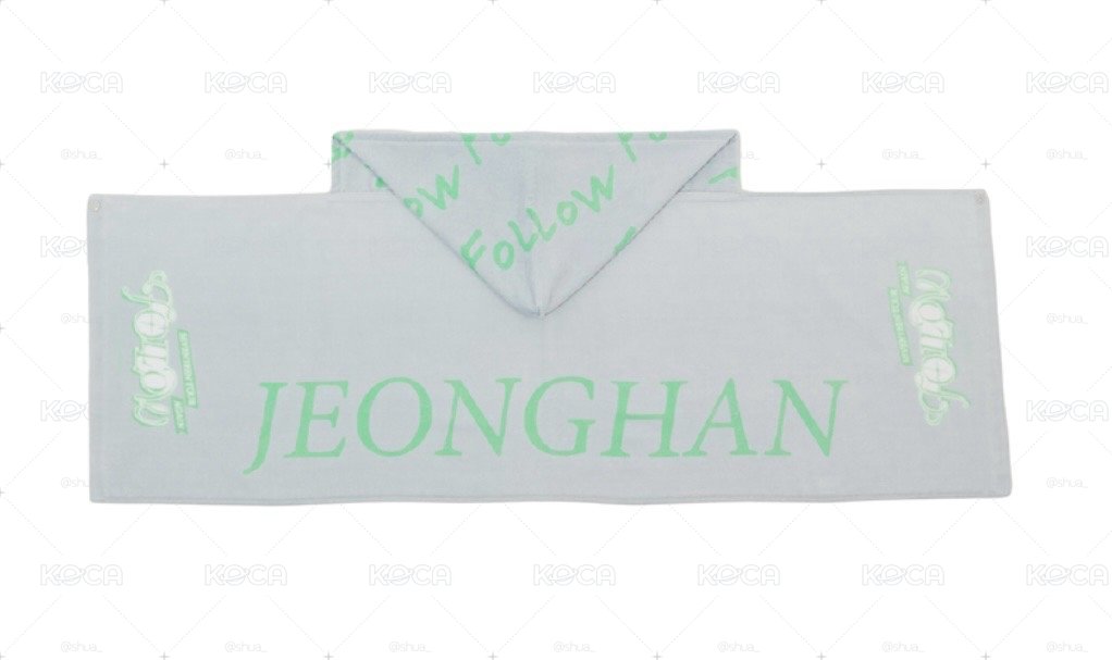 Jeonghan 毛巾帽