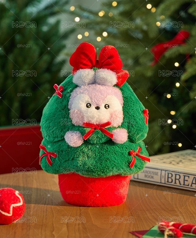 BT21 minini petit holiday 聖誕樹 中娃