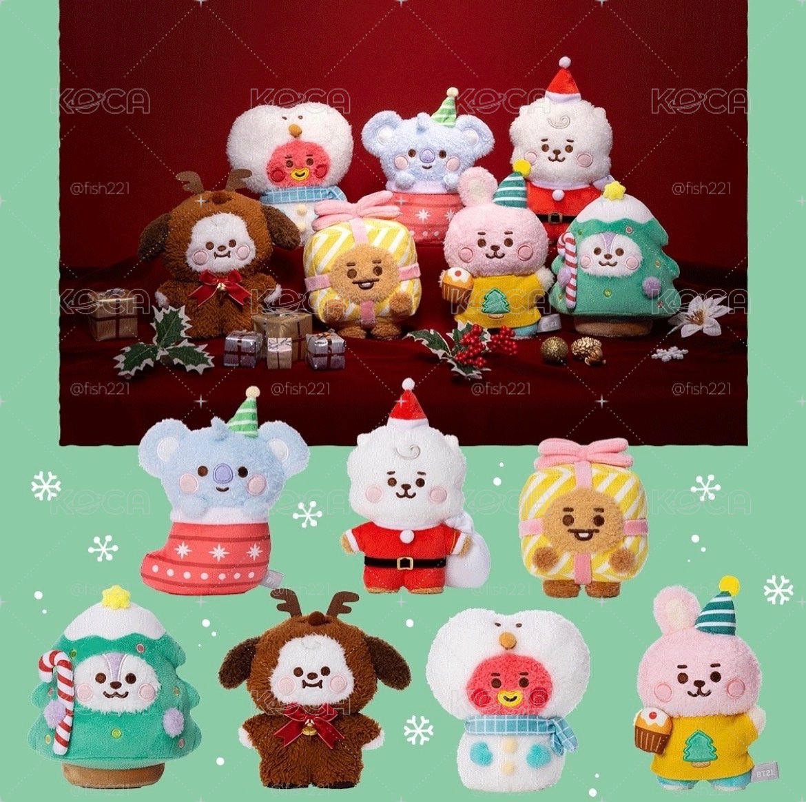 BT21 日限 Holiday 聖誕系列 S娃