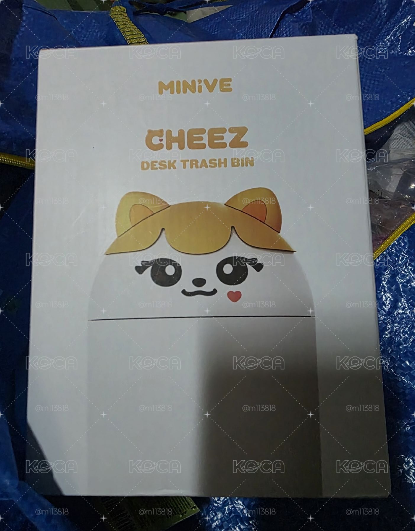 MINIVE SCHOOL 垃圾桶 cheez