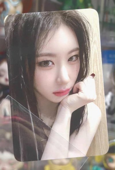 李彩領 日本托臉小卡 唯一造型 真的很美量少