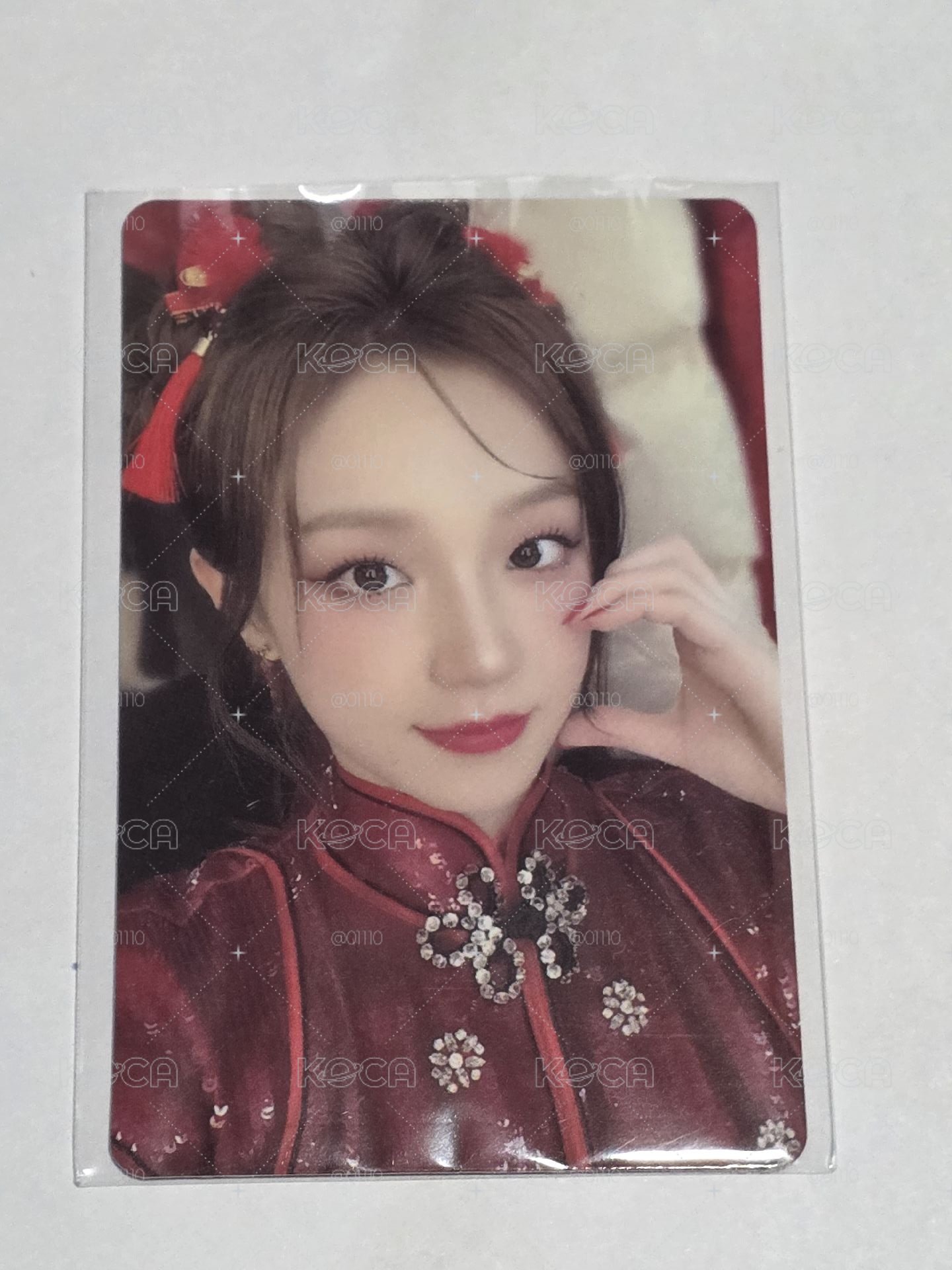 YUQ1 yzy 15.0 特典卡 蛇年限定 比心琦
