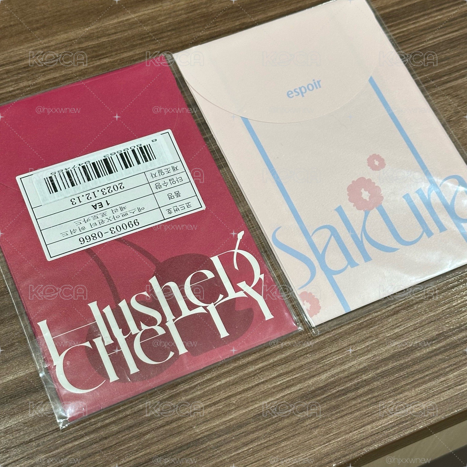 espoir winter 明信片 