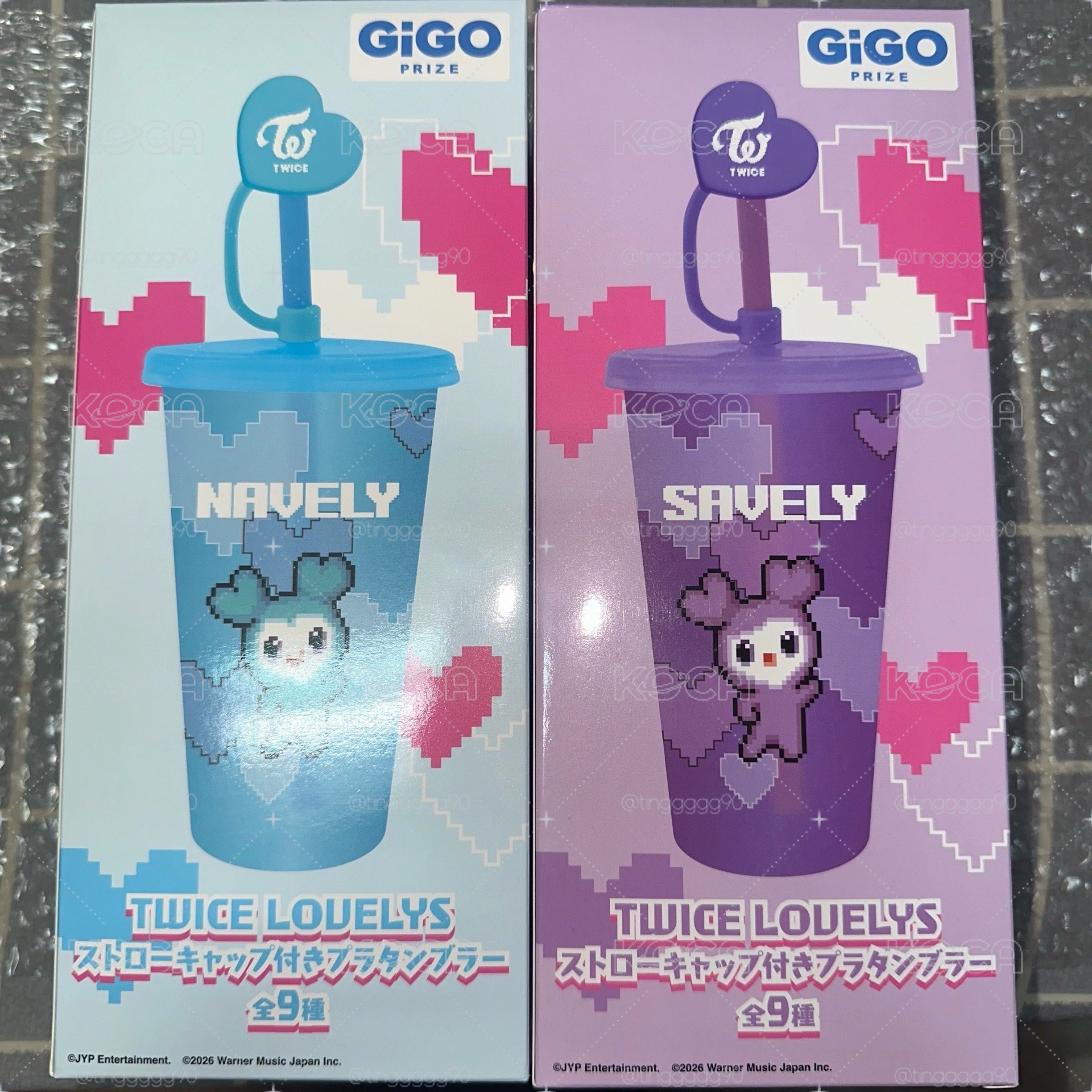 TWICE X GIGO 水杯