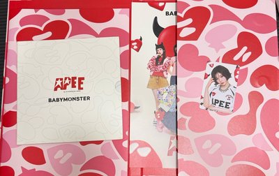 BABYMONSTER APEE 大使禮盒+角 小卡