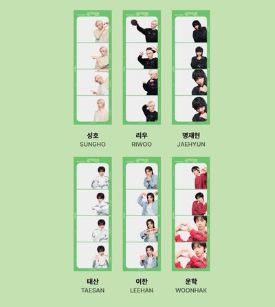 BND HOME後續 photoism 人生四格卡 / 拍貼 一般版