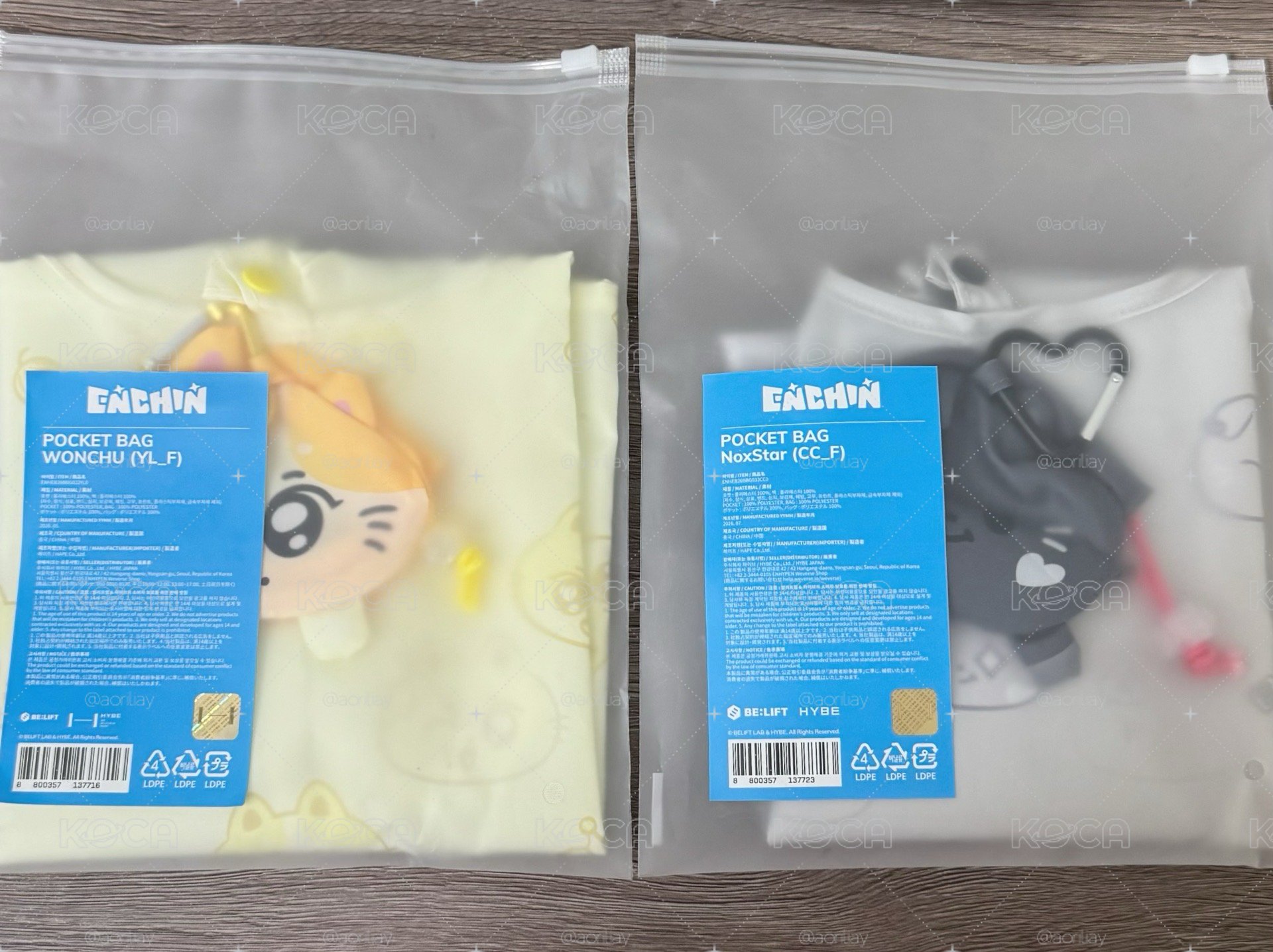 現貨.ᐟ.ᐟ‪ ENCHIN @環保袋
