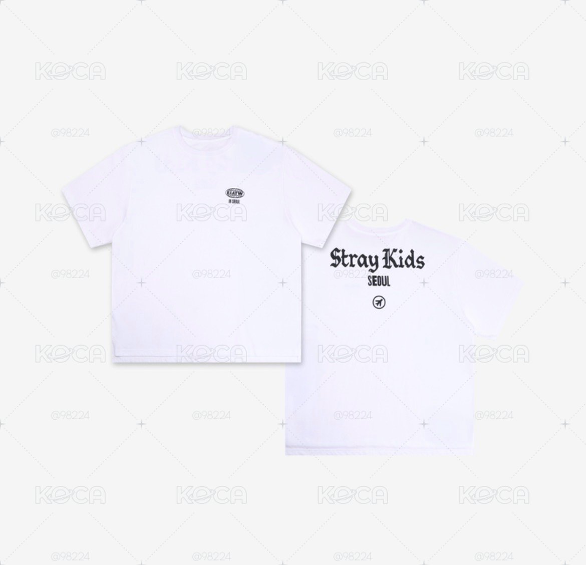 Stray kids SKZOO 全球快閃店 T恤 