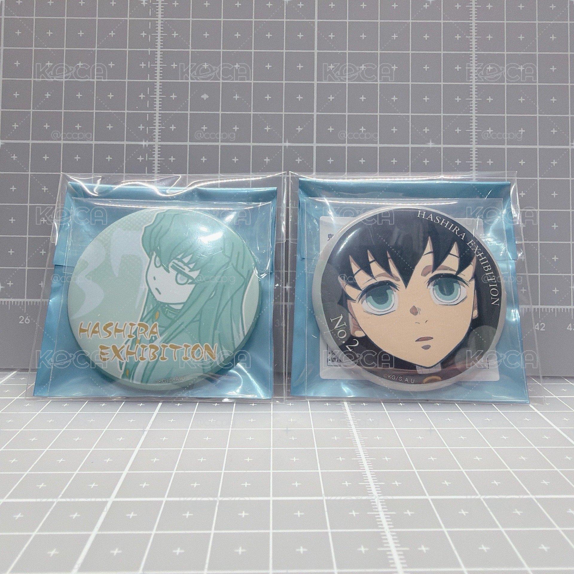 時透無一郎 柱展 情緒徽章 2號 37號
